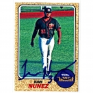 Juan Nunez autograph